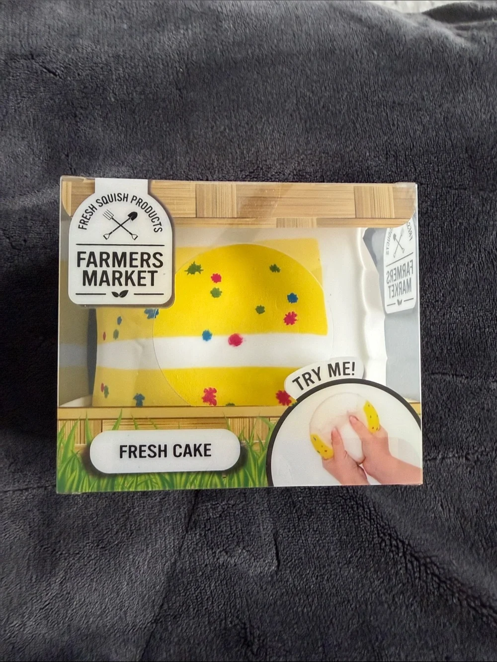Fresh Cake Yellow confetti Squishy Toy NIOP